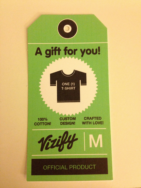 Design matters, even on a t-shirt tag.