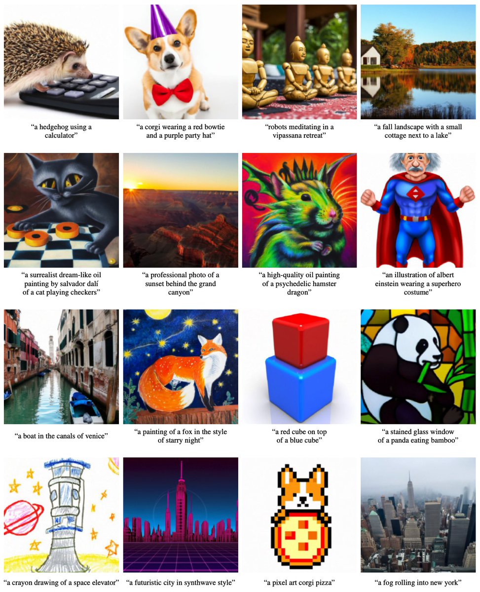 Screenshot of page 2 of the paper showing images including “a hedgehog using a calculator” and 