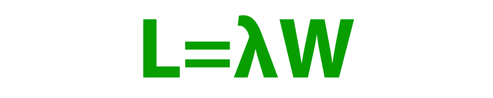 L=λW